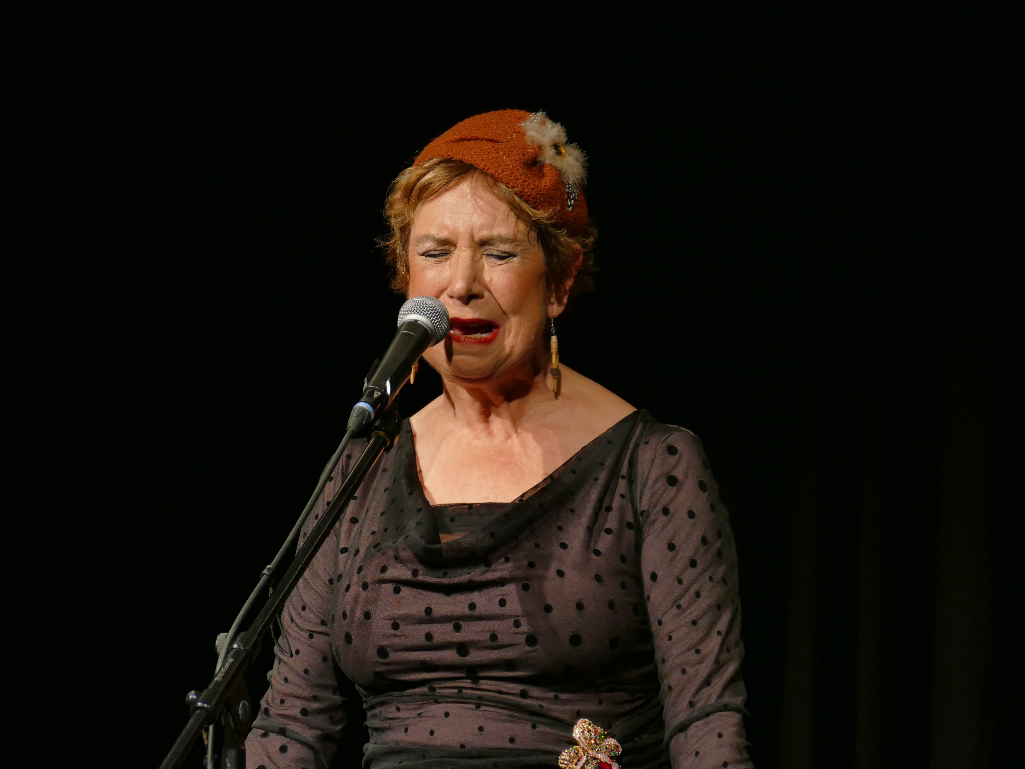 Verena Plangger im Chansonprogramm
